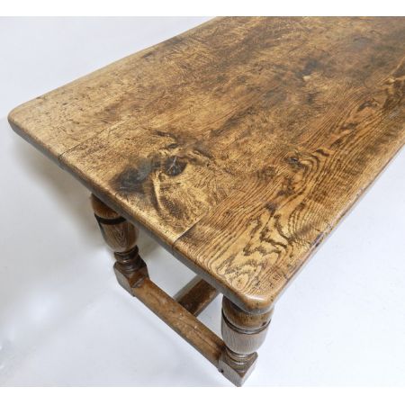 Antiker britischer Esstisch Eiche ca 1890