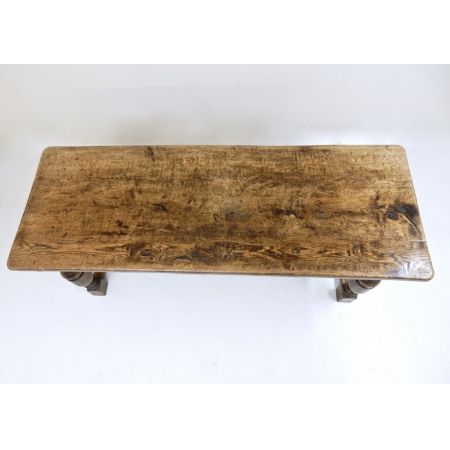 Antiker britischer Esstisch Eiche ca 1890