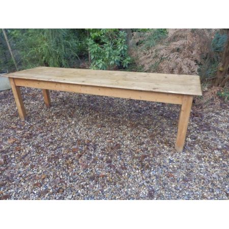 Antiker viktorianischer Kiefern Esstisch Weichholz ca 1880