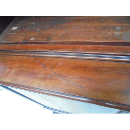 Antiker britischer Mahagoni Bücherschrank Regency ca 1820