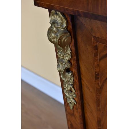 Viktorianisches antikes Nussbaum Bücherregal englisch ca 1880