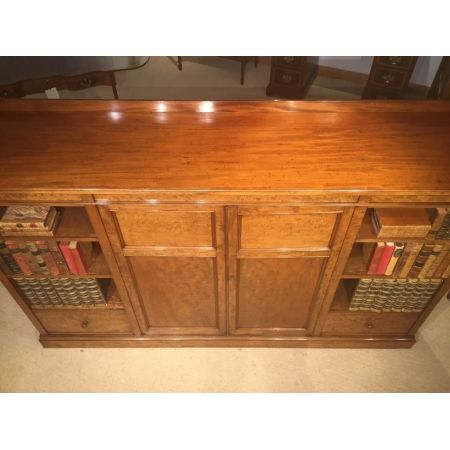 Antiker viktorianischer Mahagoni Bücherschrank englisch ca 1860