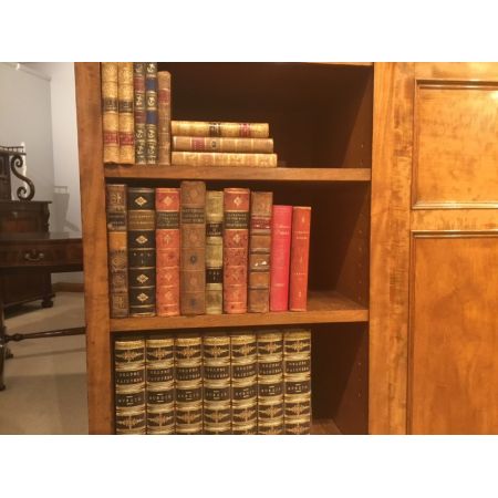 Antiker viktorianischer Mahagoni Bücherschrank englisch ca 1860