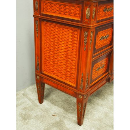 Französisches antikes Nussbaum Birken Sideboard ca 1900