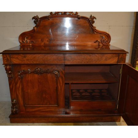 Viktorianisches antikes Mahagoni Sideboard britisch ca 1870