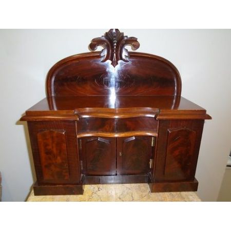 Viktorianisches antikes Sideboard Mahagoni englisch ca 1845
