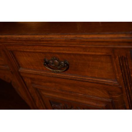 Edwardianisches antikes Eichen Sideboard englisch ca 1890