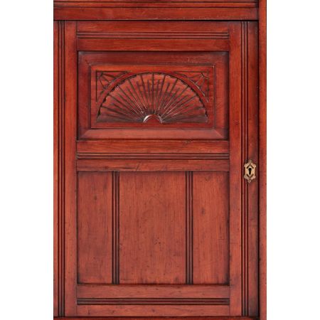 Viktorianisches britisches Nussbaum Sideboard antik ca 1880