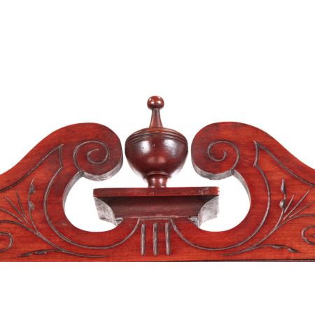 Viktorianisches britisches Nussbaum Sideboard antik ca 1880