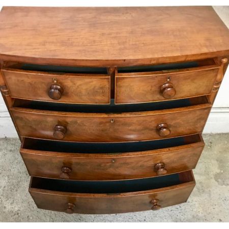 Viktorianische antike Mahagoni Kommode englisch ca 1860