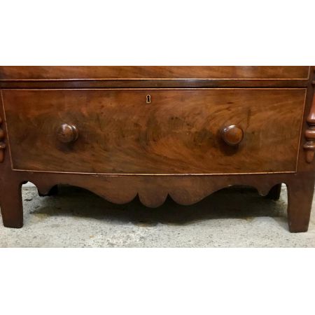 Viktorianische antike Mahagoni Kommode englisch ca 1860