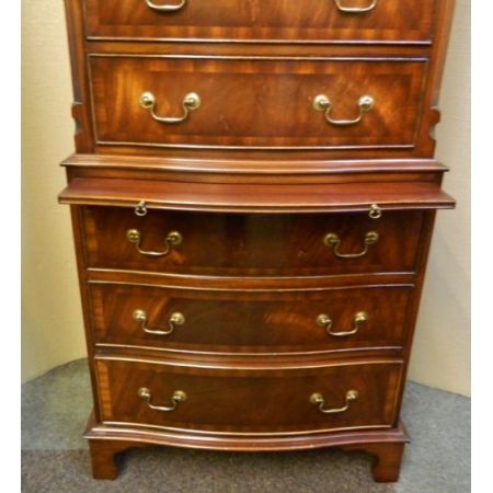 Antike britische Mahagoni Kommode ca 1930