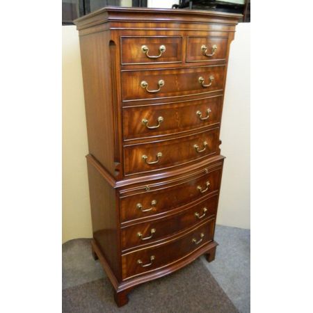 Antike britische Mahagoni Kommode ca 1930