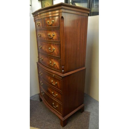 Antike britische Mahagoni Kommode ca 1930