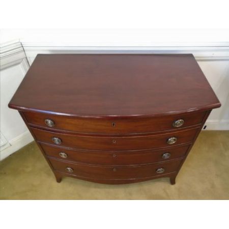 Georgianische antike Mahagoni Kommode englisch ca 1820