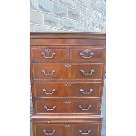 Antike britische Mahagoni Kommode ca 1910