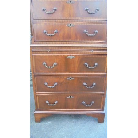 Antike britische Mahagoni Kommode ca 1910