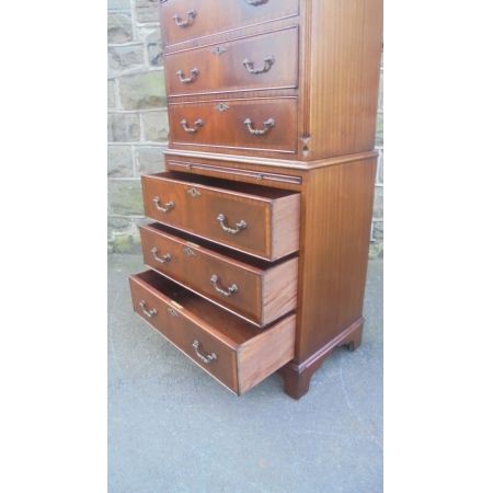 Antike britische Mahagoni Kommode ca 1910