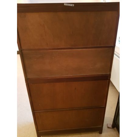 Antike britische Mahagoni Bücherschränke Globe Wernicke ca 1930