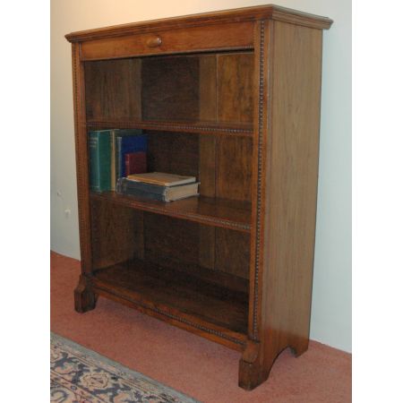 Antiker britischer Eichen Bücherschrank 1900