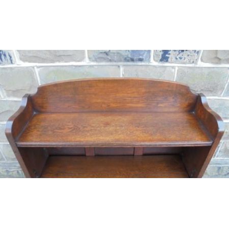 Antikes Eichen Bücherregal britisch ca 1910