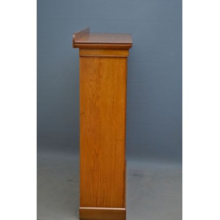 Viktorianischer antiker Bücherschrank Mahagoni englisch ca 1860