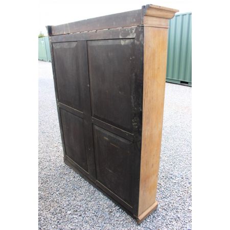 Viktorianisches antikes Eichen Bücherregal britisch ca 1850