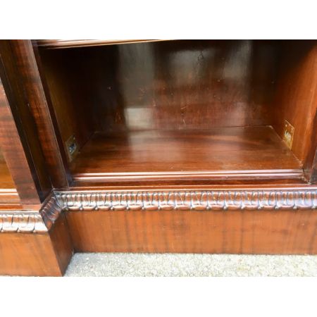 Antiker Mahagoni Bücherschrank britisch ca 1920