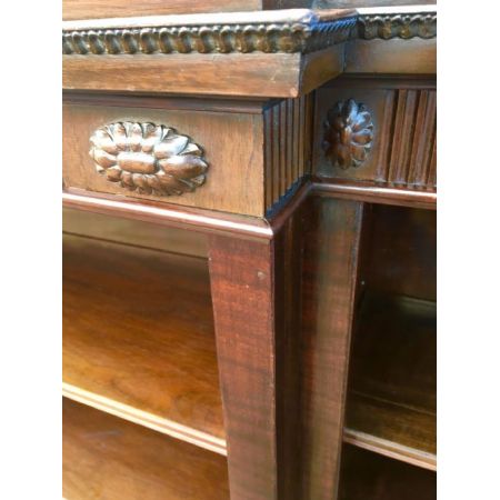 Antiker Mahagoni Bücherschrank britisch ca 1920