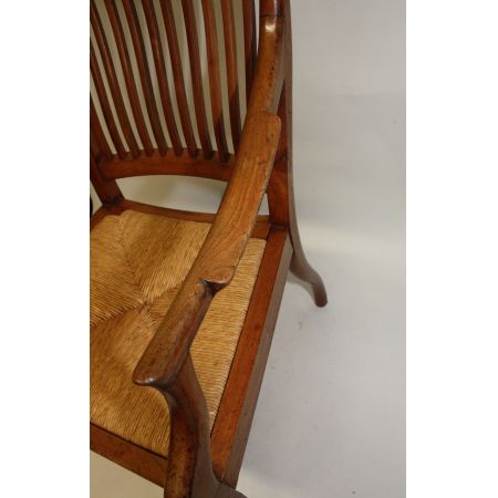 Edwardianischer antiker Birken Stuhl Esszimmerstuhl britisch ca 1890
