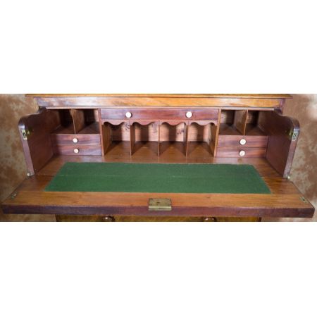 Georgianischer antiker Mahagoni Bücherschrank englisch ca 1820