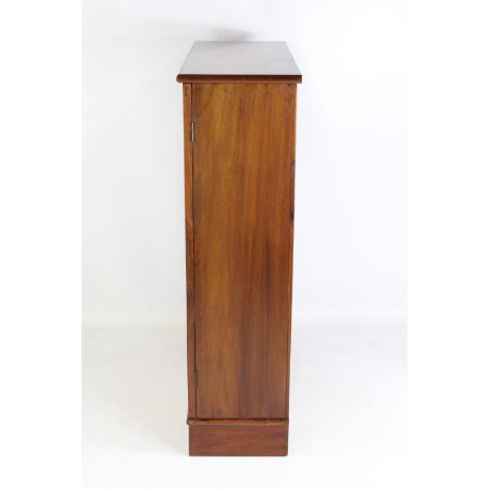 Edwardianischer antiker Mahagoni Bücherschrank Vitrine britisch ca 1905