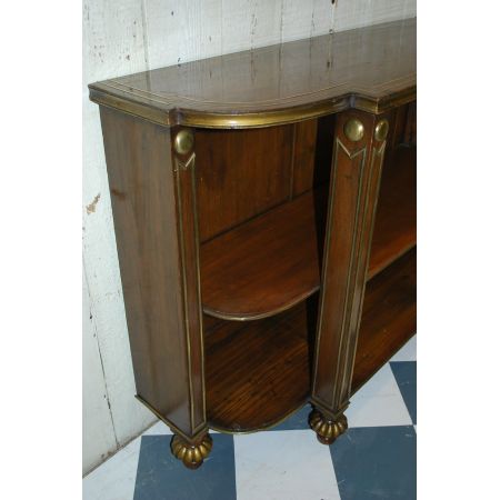 Antiker französischer Palisander Bücherschrank Vitrine ca 1880