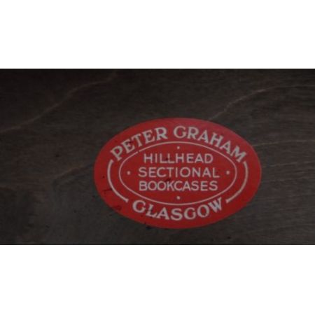 Antike edwardianische Eichen Bücherschränke britisch ca 1910