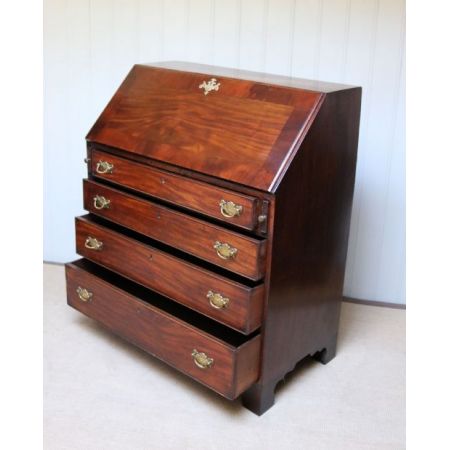 Georgianischer antiker Mahagoni Sekretär englisch ca 1800