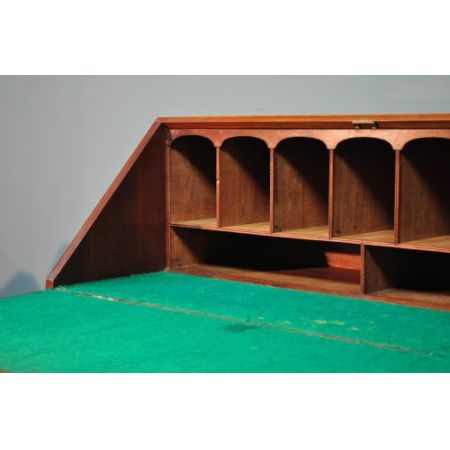 Viktorianischer antiker Mahagoni Sekretär englisch ca 1890