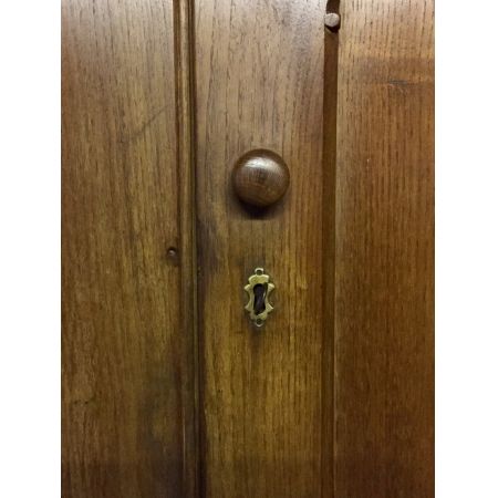 Viktorianischer Kirschbaum Kleiderschrank britisch antik ca 1860