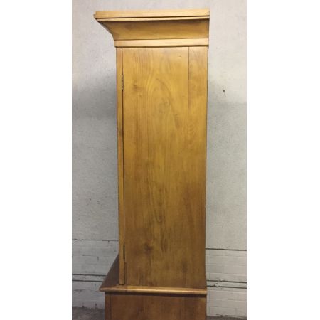 Viktorianischer Kirschbaum Kleiderschrank britisch antik ca 1860