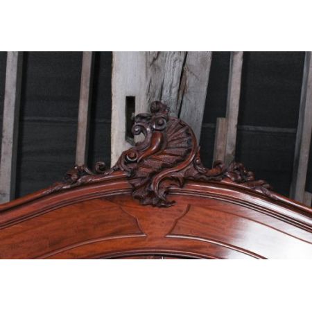 Französischer Mahagoni Kleiderschrank antik ca 1910