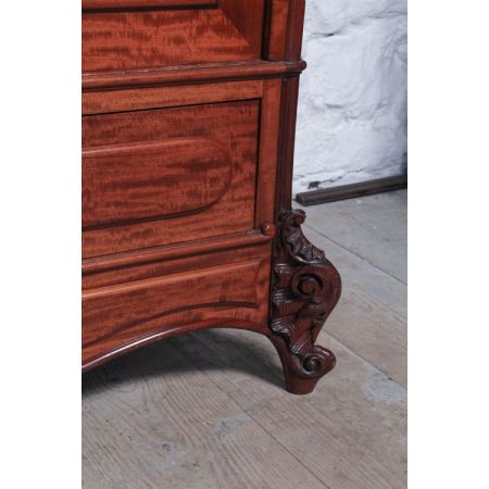 Französischer Mahagoni Kleiderschrank antik ca 1910