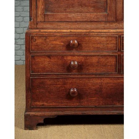 Antiker britischer Eichen Schrank  ca 1820