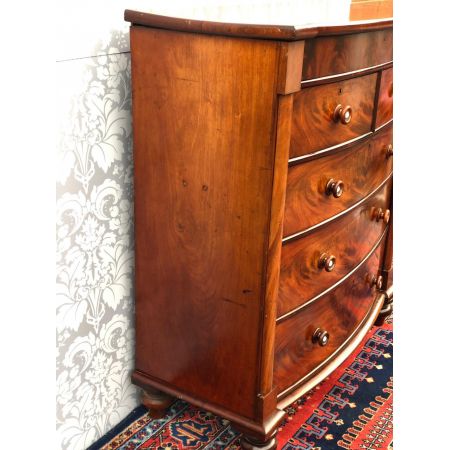 Viktorianische antike Kommode Massivholz englisch ca 1860