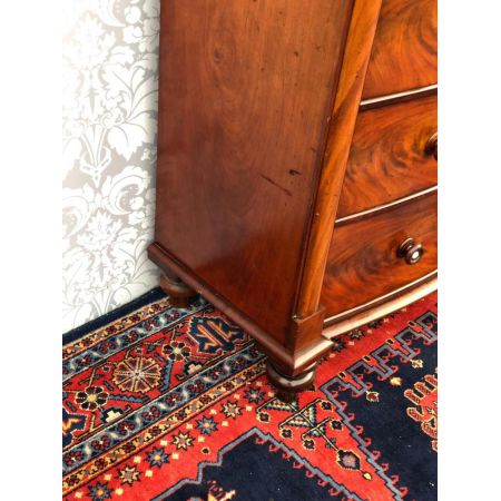 Viktorianische antike Kommode Massivholz englisch ca 1860