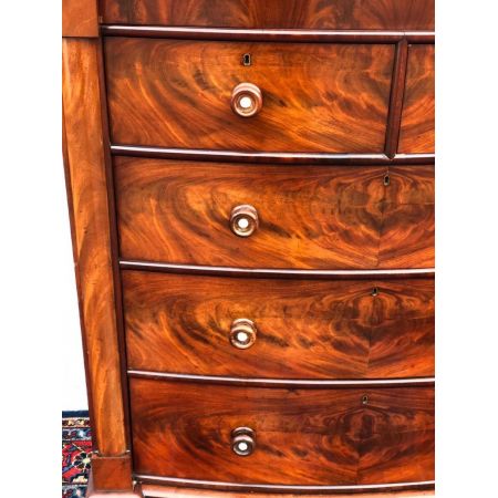 Viktorianische antike Kommode Massivholz englisch ca 1860