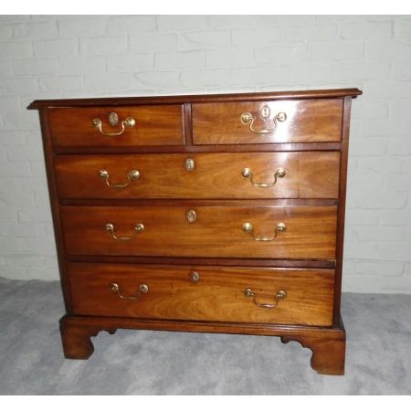 Georgianische antike Mahagoni Kommode britisch ca 1810