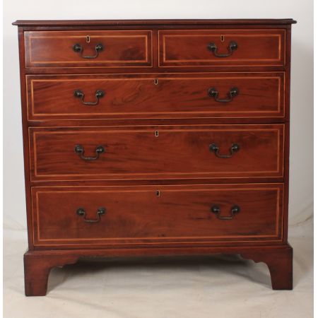 Georgianische antike Mahagoni Kommode britisch ca 1780