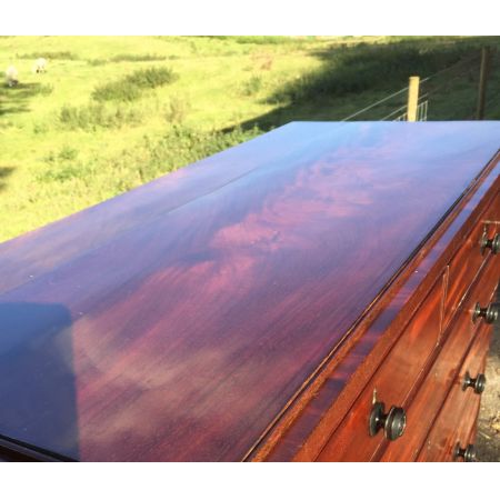 Antike britische Mahagoni Kommode ca 1870