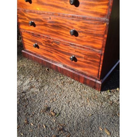 Antike britische Mahagoni Kommode ca 1870