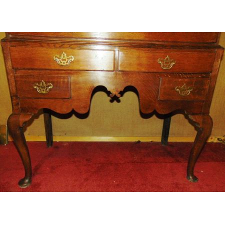 Georgianische antike Eichen Kommode britisch ca 1740