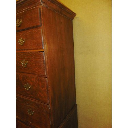 Georgianische antike Eichen Kommode britisch ca 1740